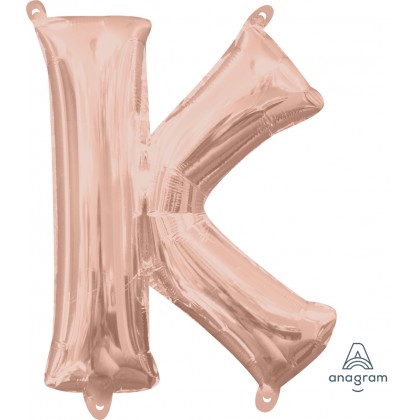 L16 16" (ROSE GOLD) Letter K